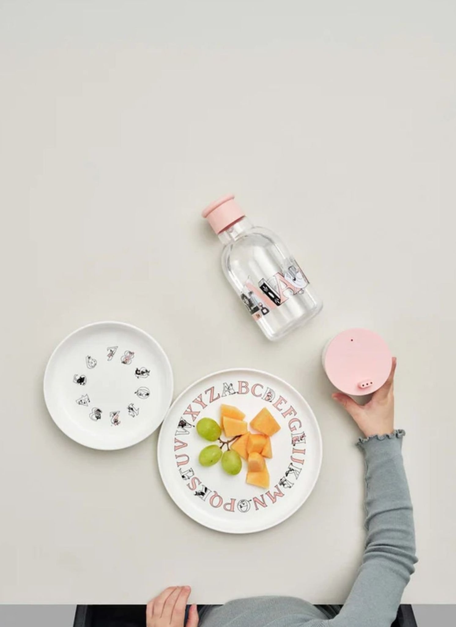 Rig Tig Moomin Abc Bowl, Moomin Turquoise