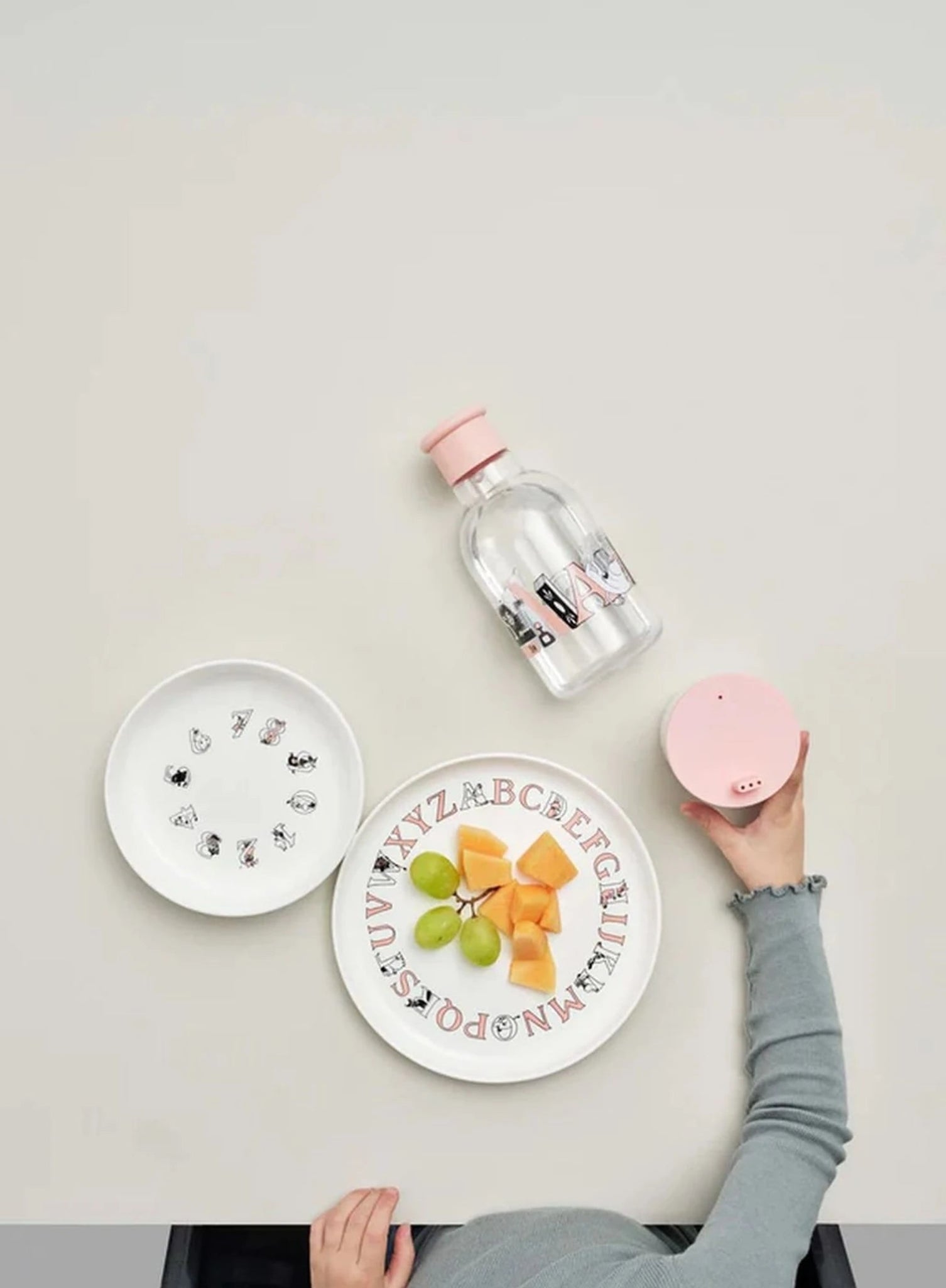 Rig Tig Moomin Abc Bowl, Moomin Turquoise