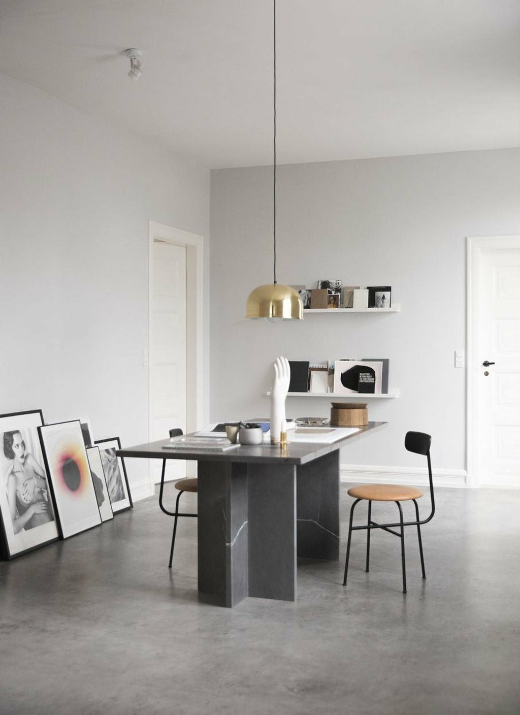 Audo Copenhagen Afteroom Dining Chair, Black