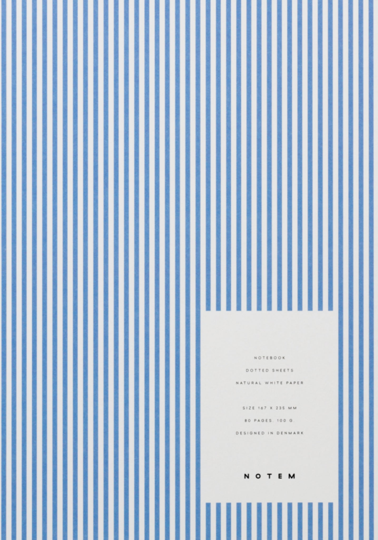 Notem Studio Vita Notebook Medium, Blue Lines