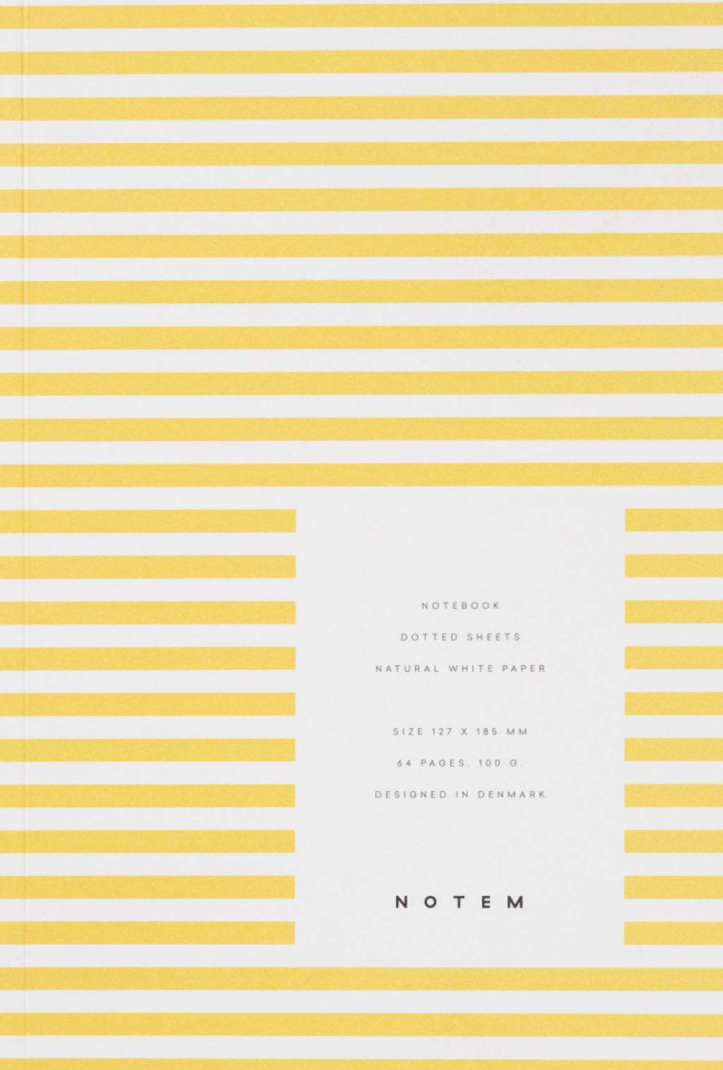 Notem Studio Vita Notebook Small, Yellow