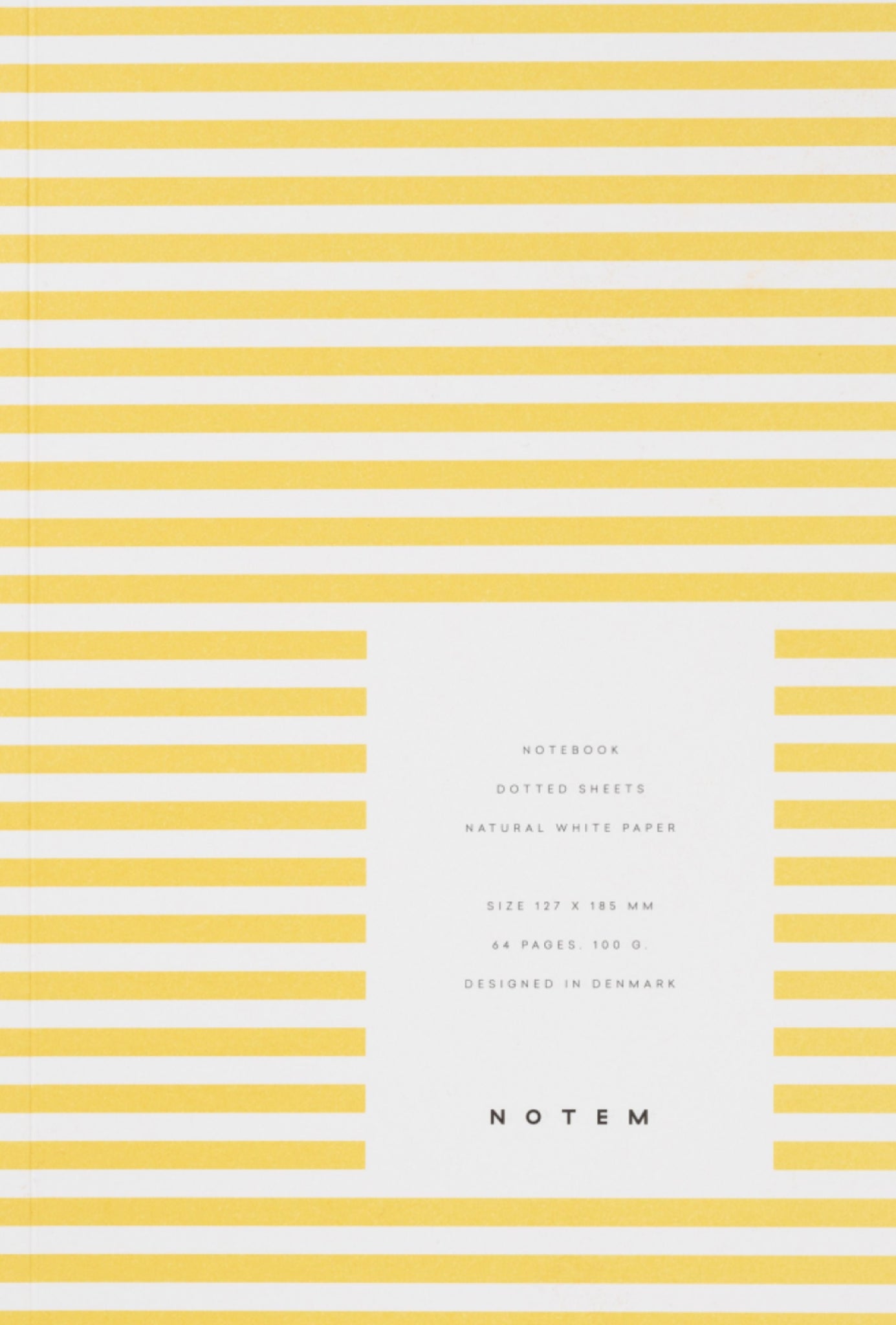 Notem Studio Vita Notebook Small, Yellow