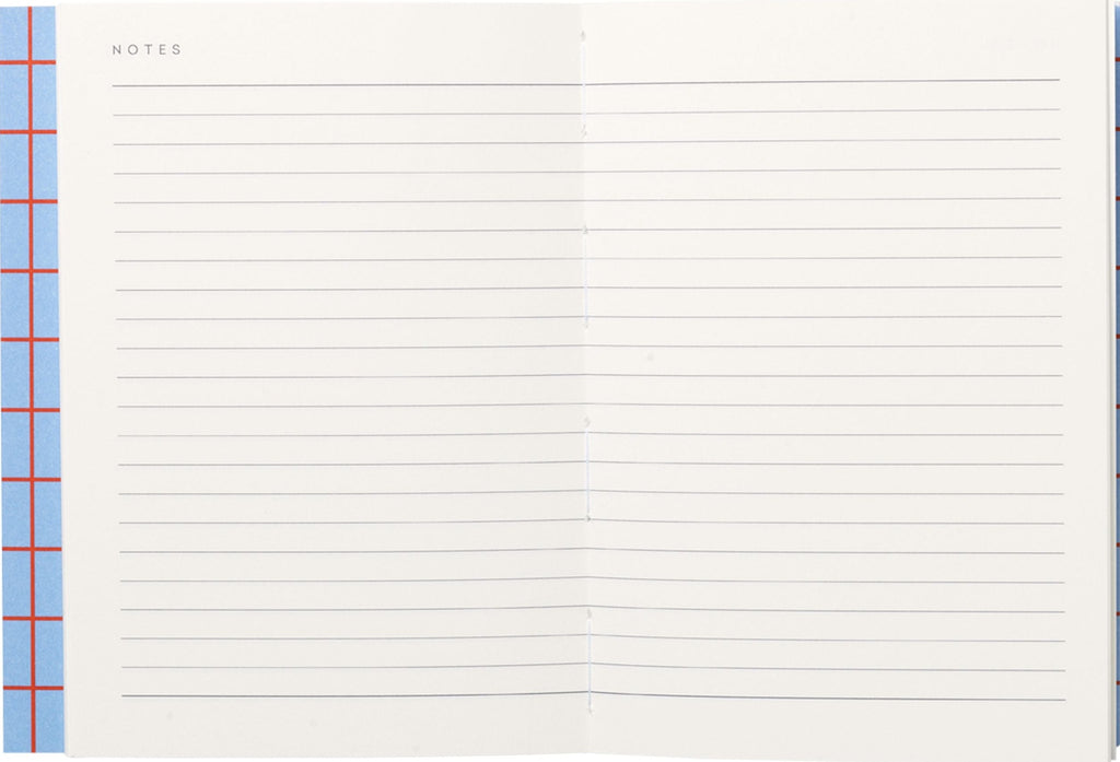 Notem Studio Uma Flat Lay Paper Notebook Small, Light Blue