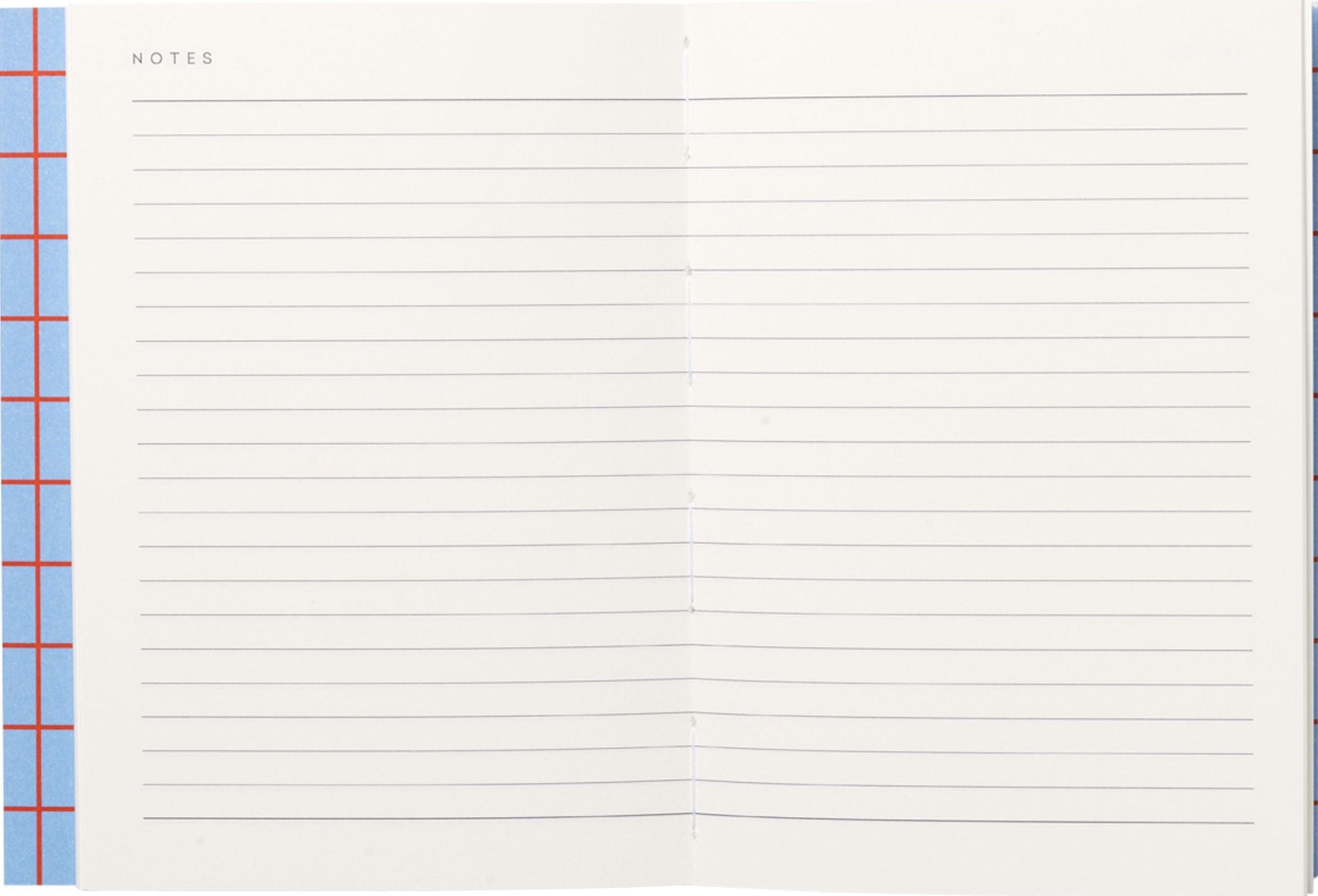 Notem Studio Uma Flat Lay Paper Notebook Small, Light Blue