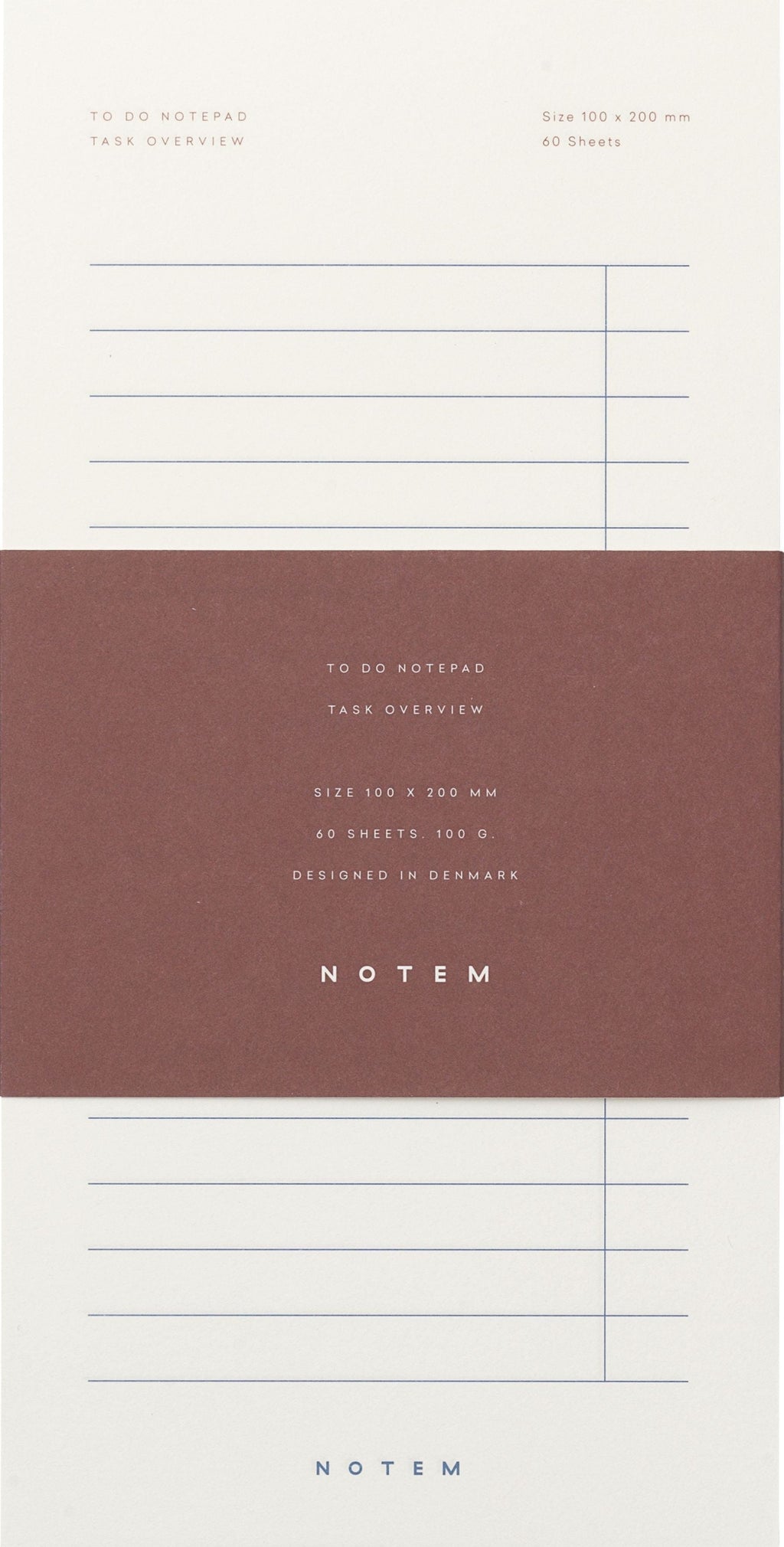 Notem Studio Milo To Do Notepad