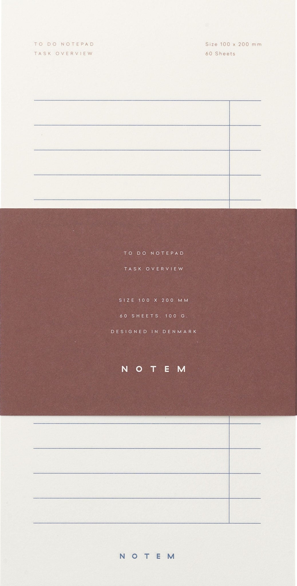 Notem Studio Milo To Do Notepad