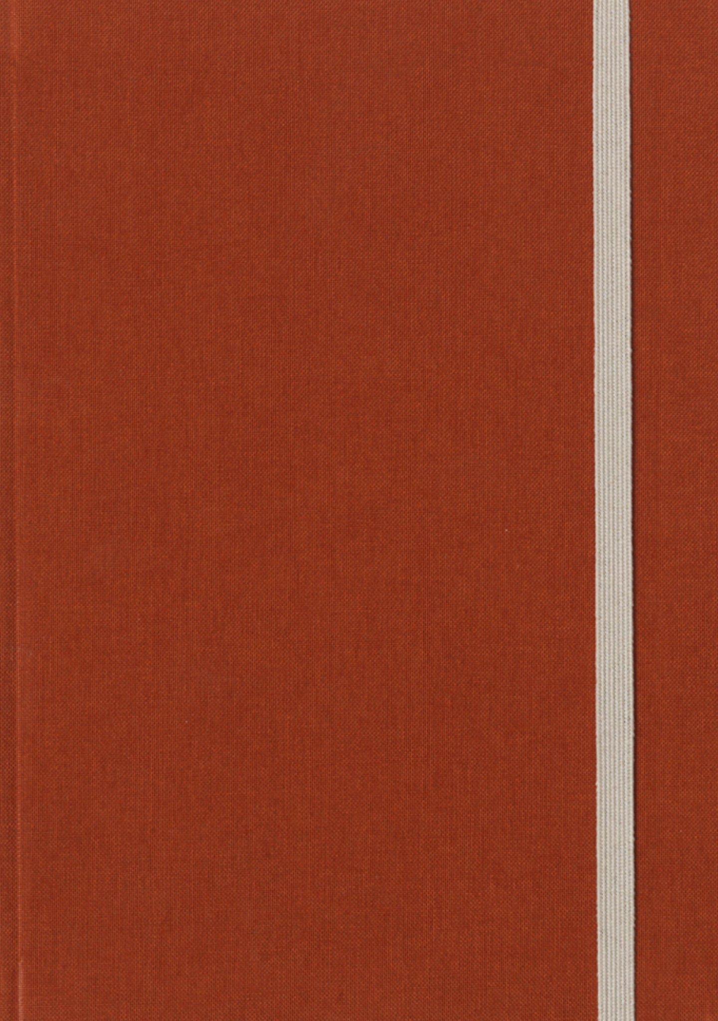 Notem Studio Bea, Notebook With Elastic Band, Dark Sienna