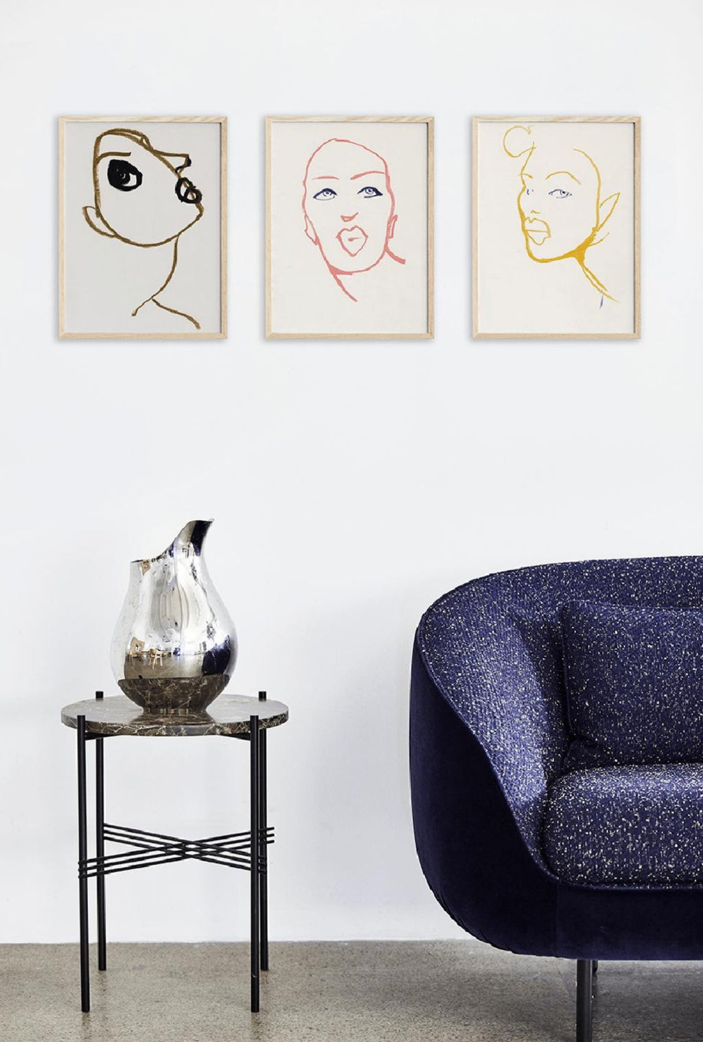 Paper Collective Silhouette 02 Poster, 30x40 Cm