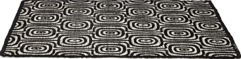 Dutchdeluxes placemat Set of 4 Black & White, Monkey Eyes