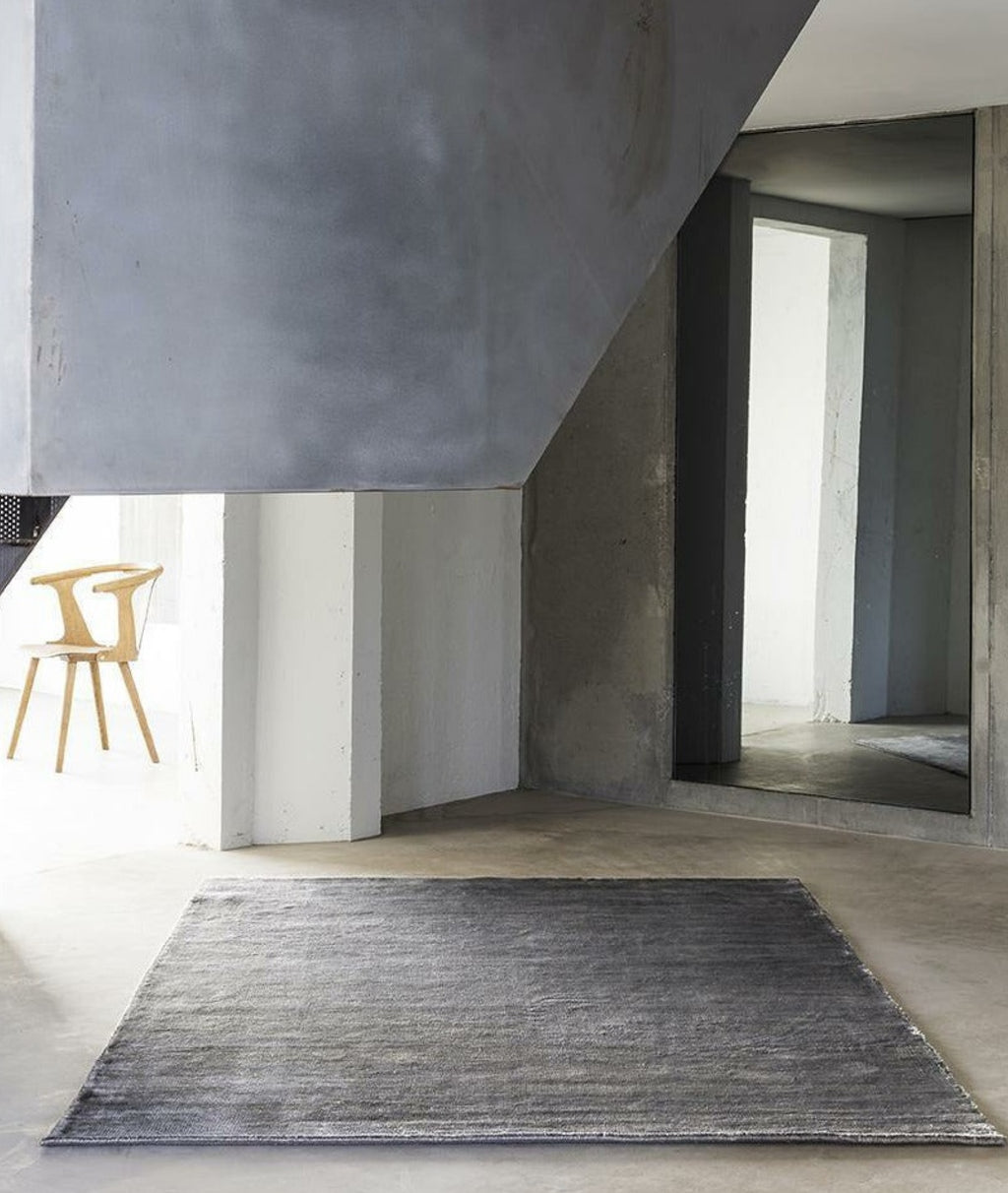 Massimo Bamboo Rug Grey, 140x200 Cm