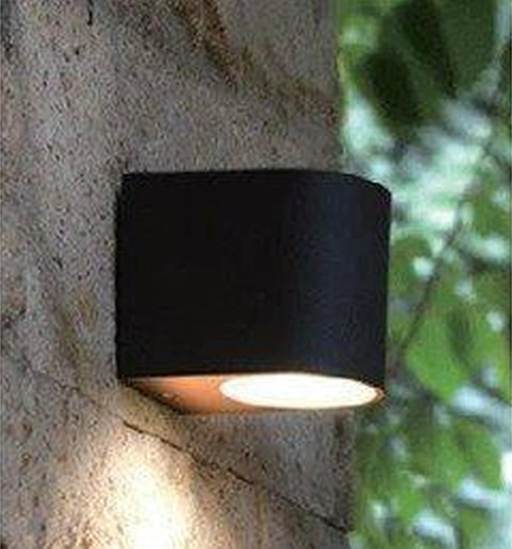 Dyberg Larsen Ribe Down Light Outdoor Wall Lamp, Matt Black