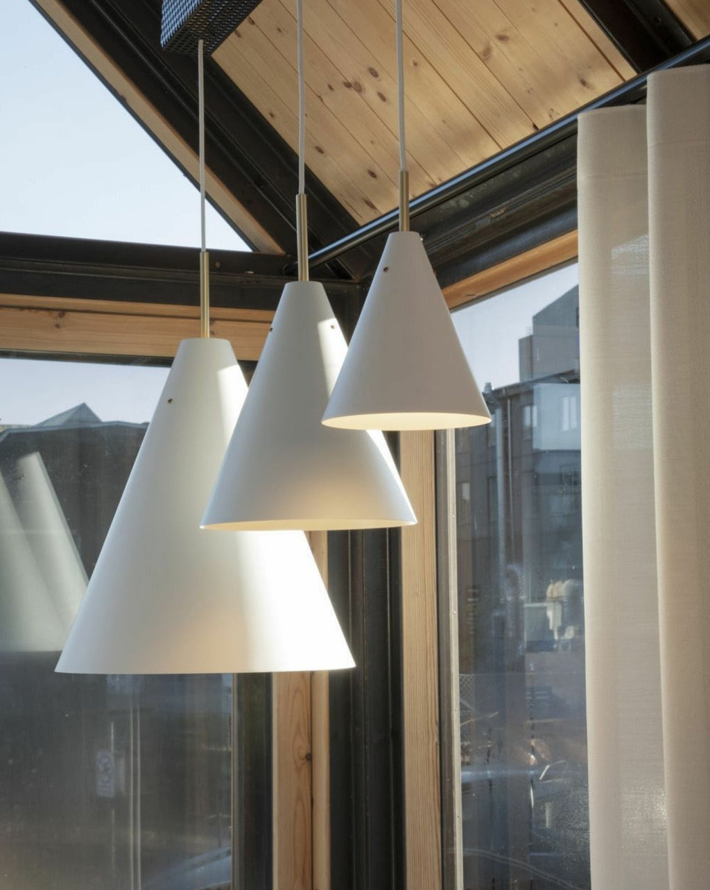 LYFA mosaic Pendant 17 cm, white