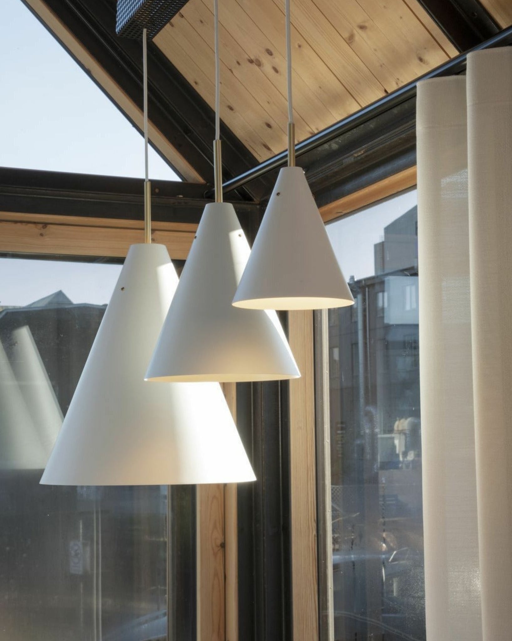 LYFA mosaic Pendant 17 cm, white