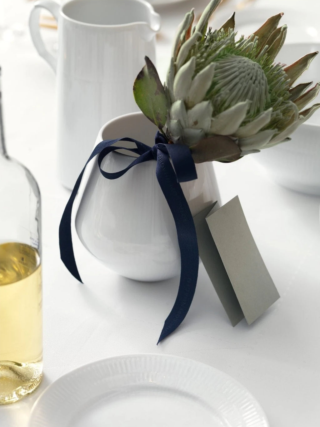 Royal Copenhagen White Fluted Jug, 1,5l