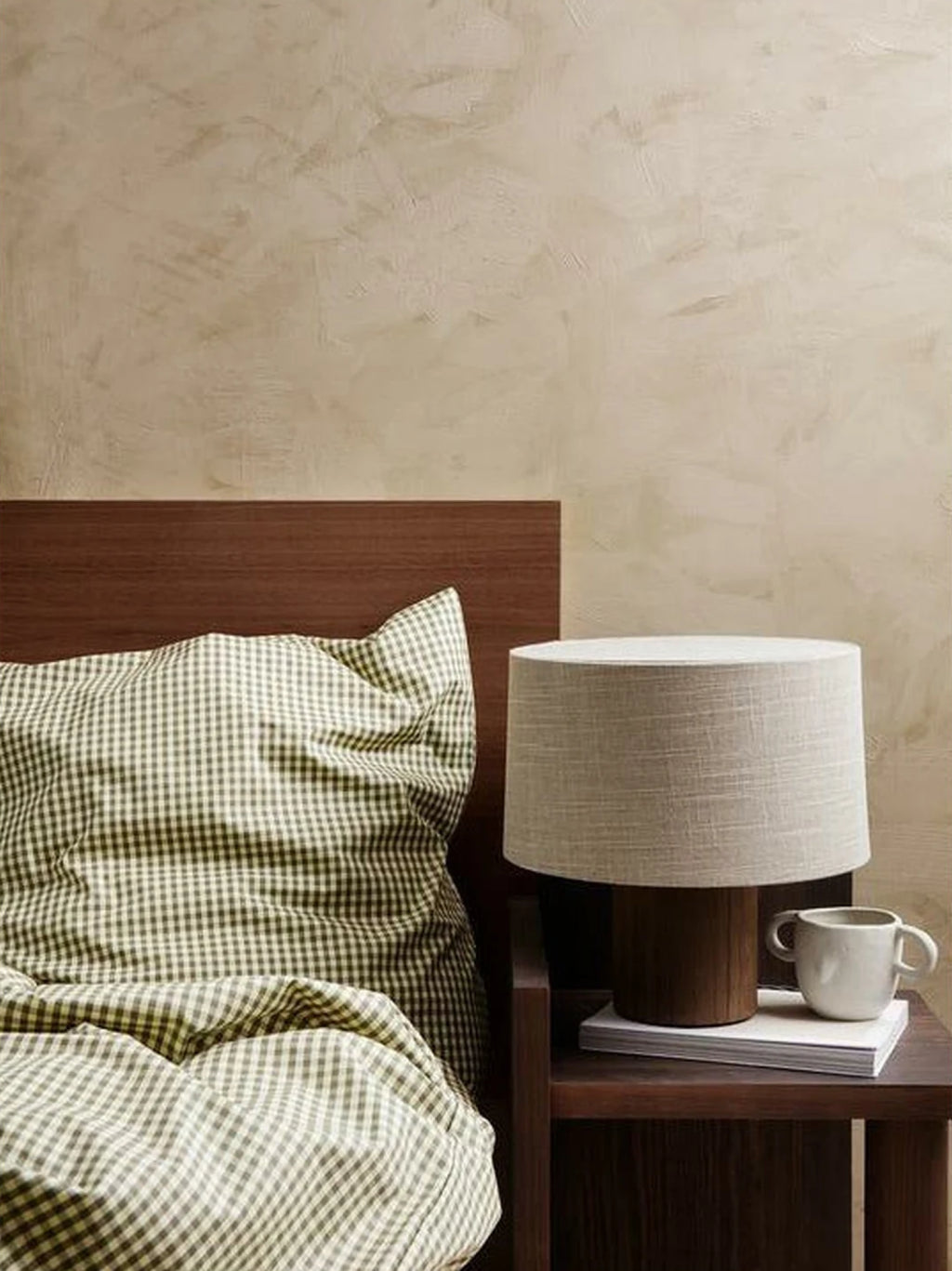 Ferm Living Check Bed Linen Junior 100x140 Cm, Yellow