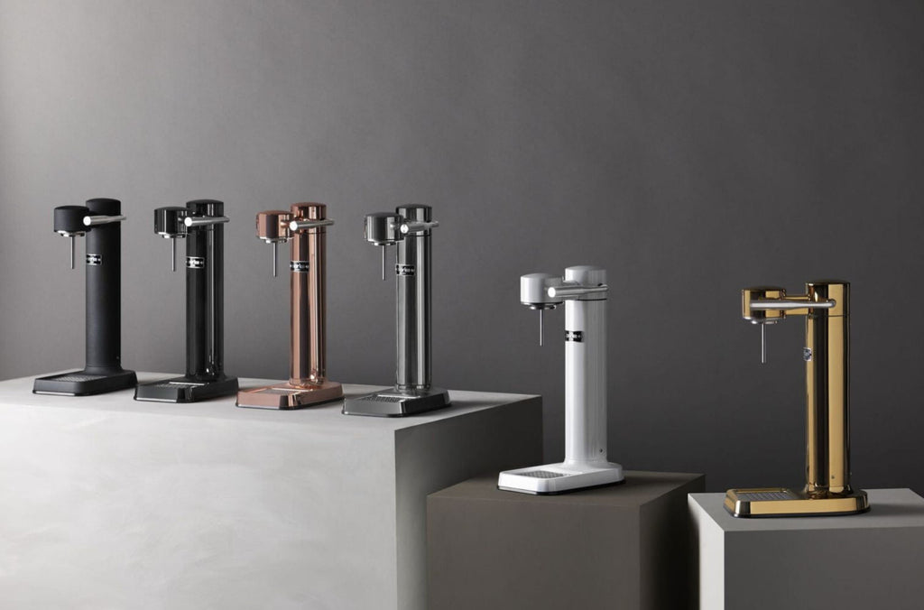 Aarke Carbonator 3: Stylish Matte Black Soda Maker with Stainless Steel