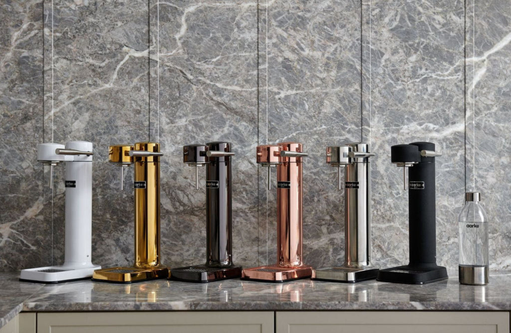 Aarke Carbonator 3 Copper Soda Maker - Stainless Steel, BPA-Free Bottle