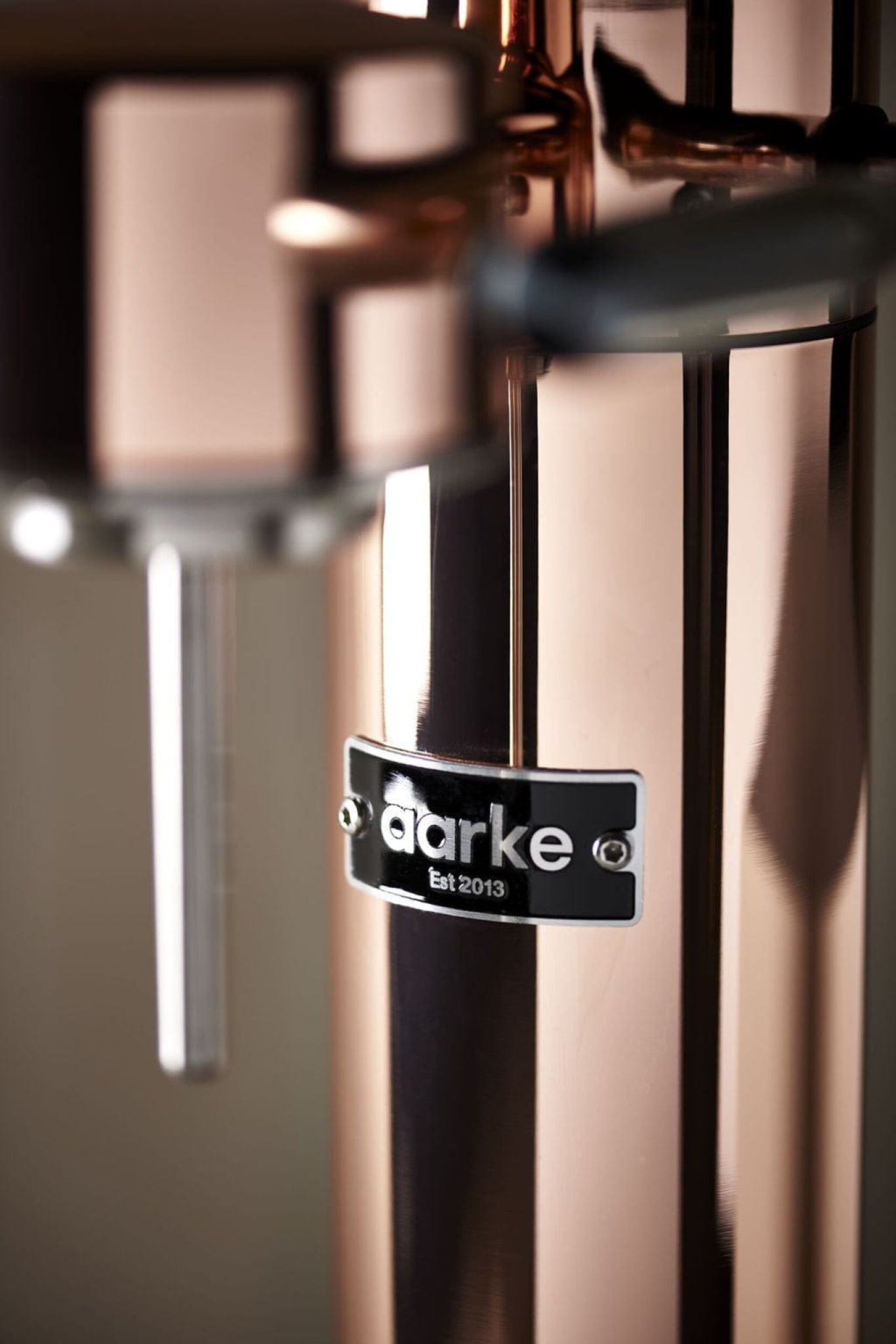 Aarke Carbonator 3 Copper Soda Maker - Stainless Steel, Bpa-free Bottle