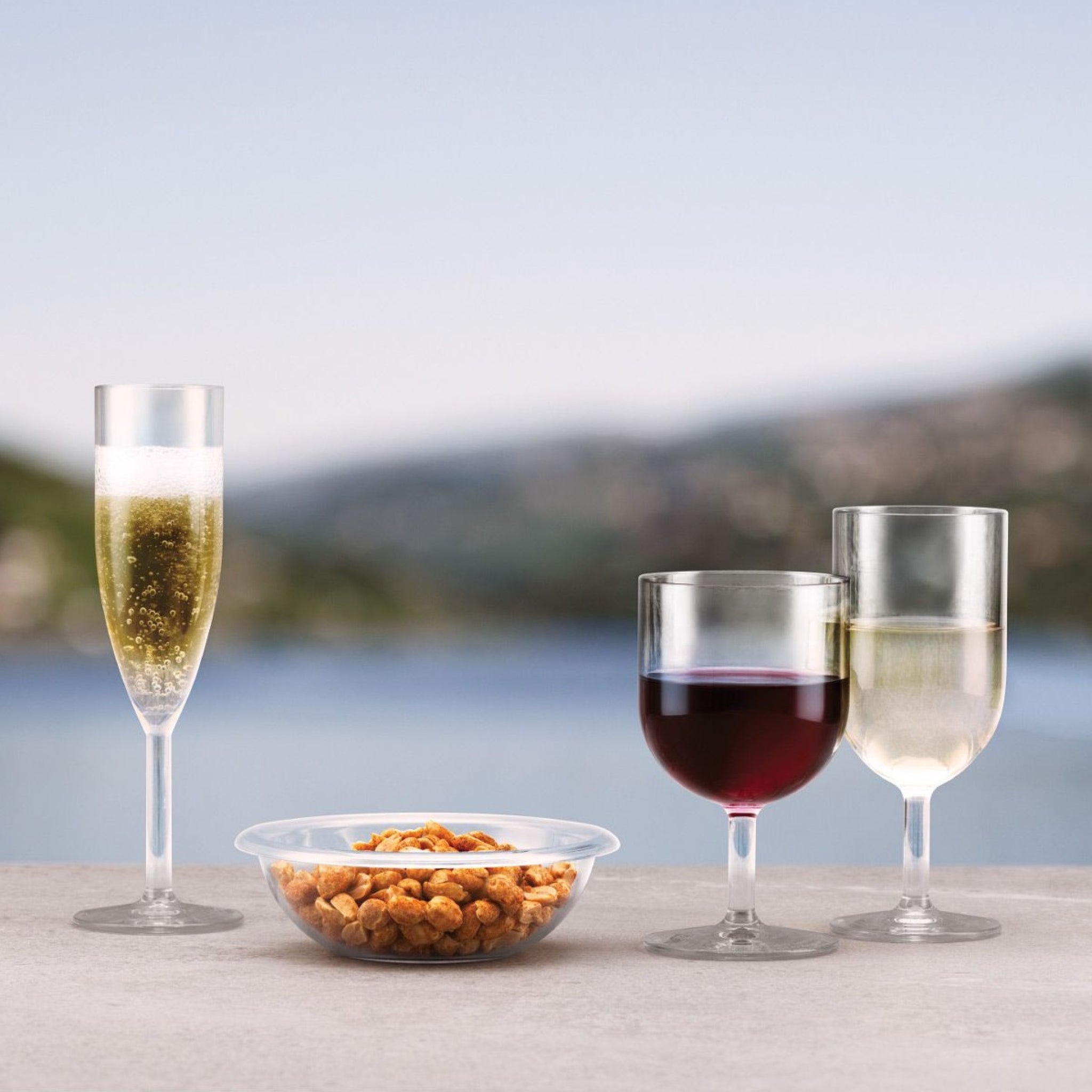 Bodum octet white wine glasses, 6 pcs.