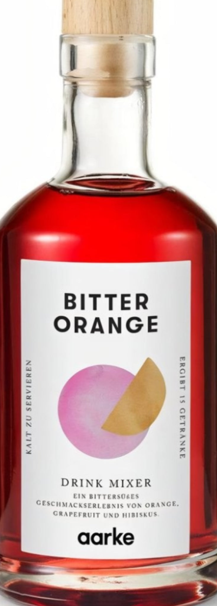 Aarke Bitter Orange Drink Mixer: Refreshing Home Bar Essential, 15 Drinks