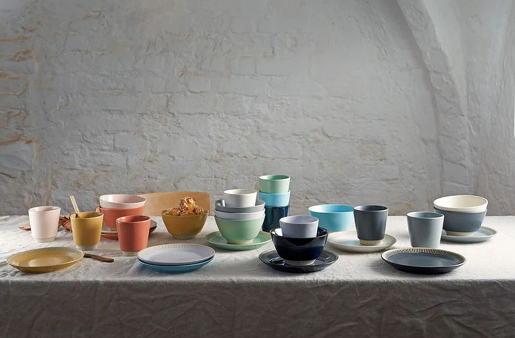 Knabstrup Keramik Colorit bowl Ø 14 cm, navy blue