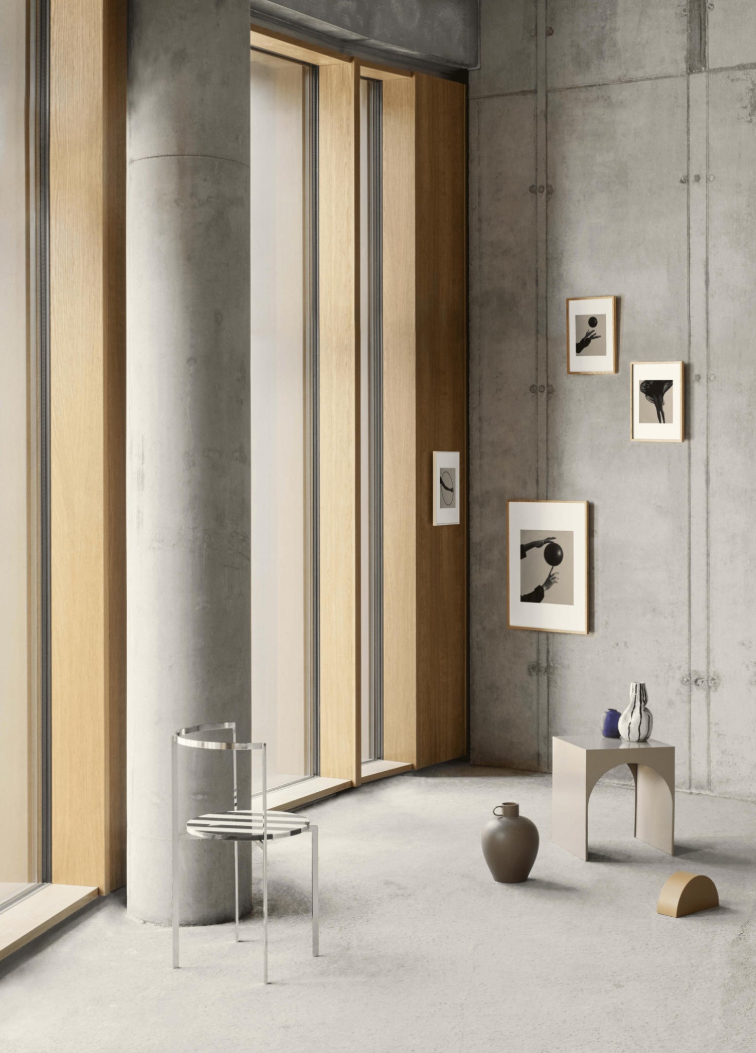 Paper Collective Translucent I Poster, 50x70 Cm