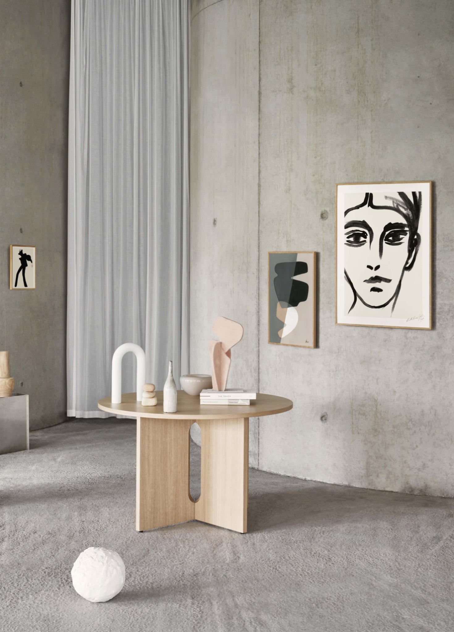 Paper Collective Composition 02 Poster, 50x70 Cm