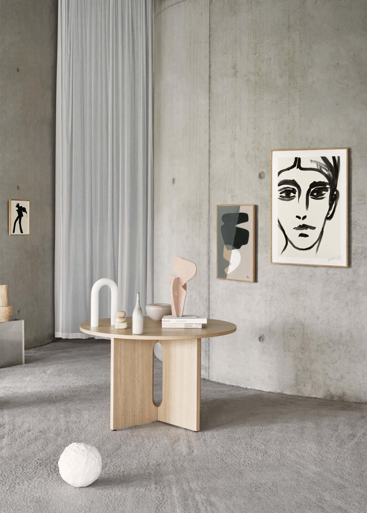 Paper Collective Composition 02 Poster, 50x70 Cm