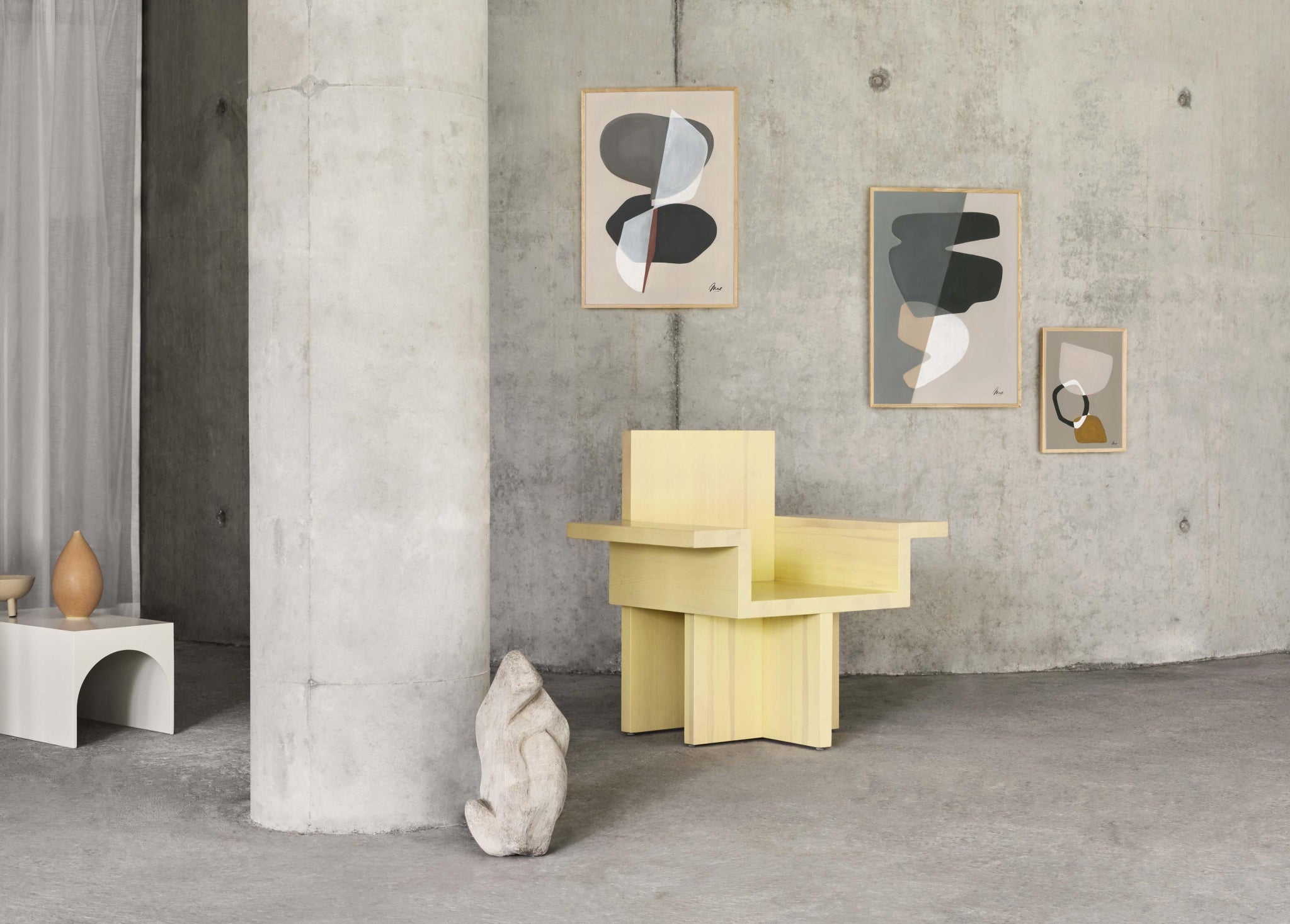 Paper Collective Composition 03 Poster, 50x70 Cm