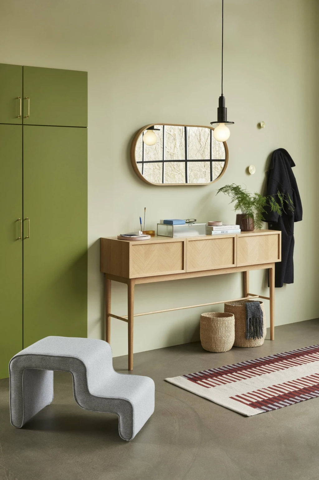 Hübsch Ripple Glass Boxes Set of 3 - Modern Storage & Jewelry Display