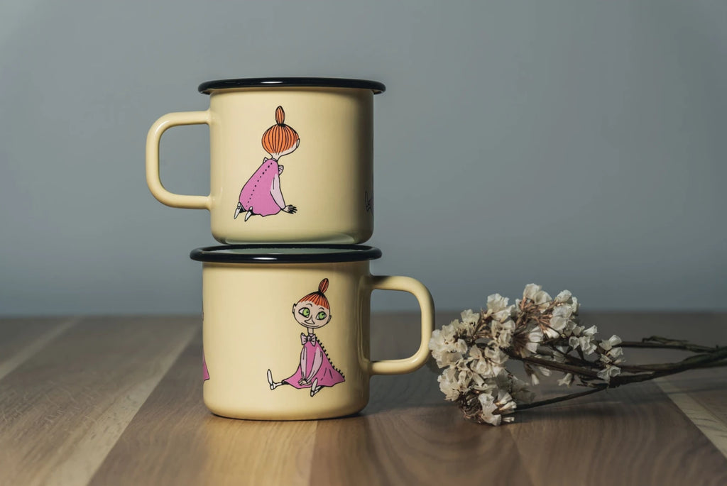 Muurla Moomin Retro Enamel Mug, Mymble