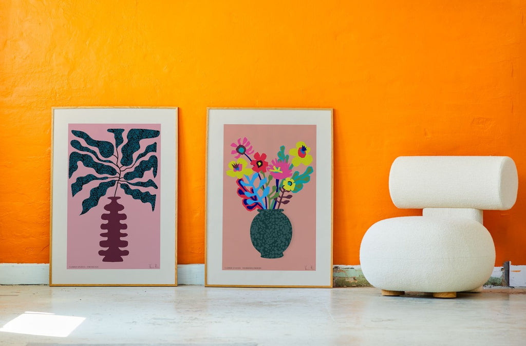 Paper Collective Flower Studies 01 (Prickblad) Poster, 50x70 Cm