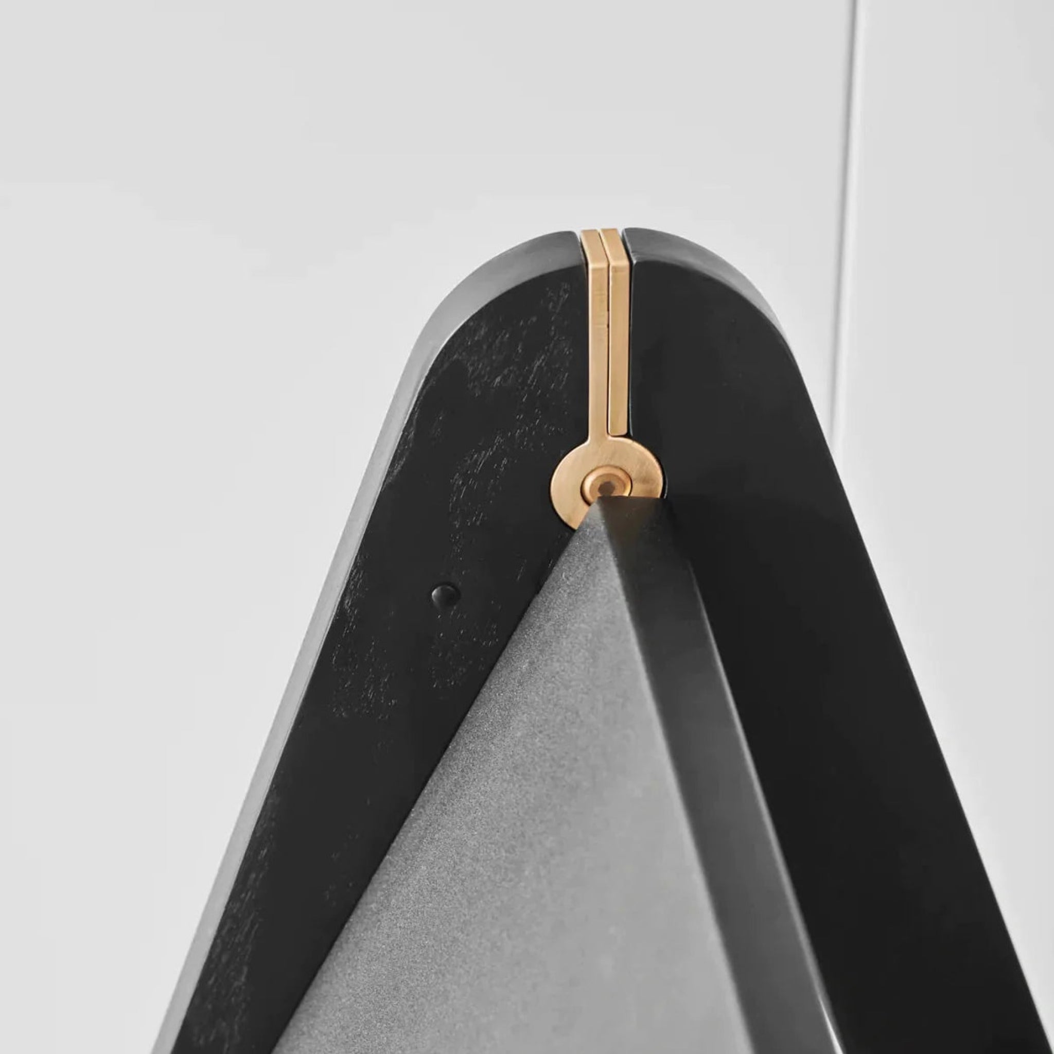 Gejst Reech Folding Stepladder - Black, Wall-mountable Compact Ladder