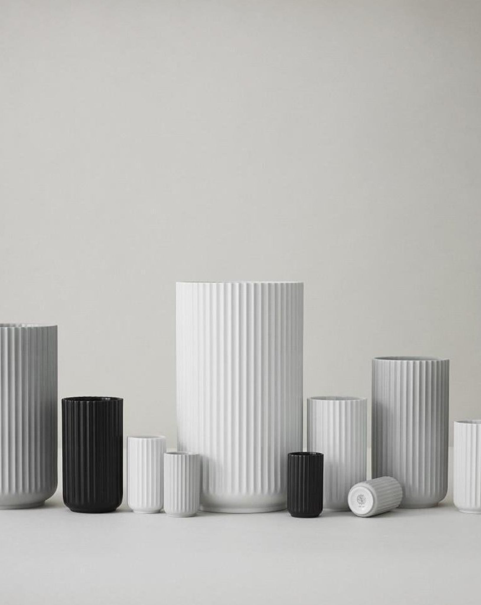 Lyngby Vase Copenhagen Green, 12 cm