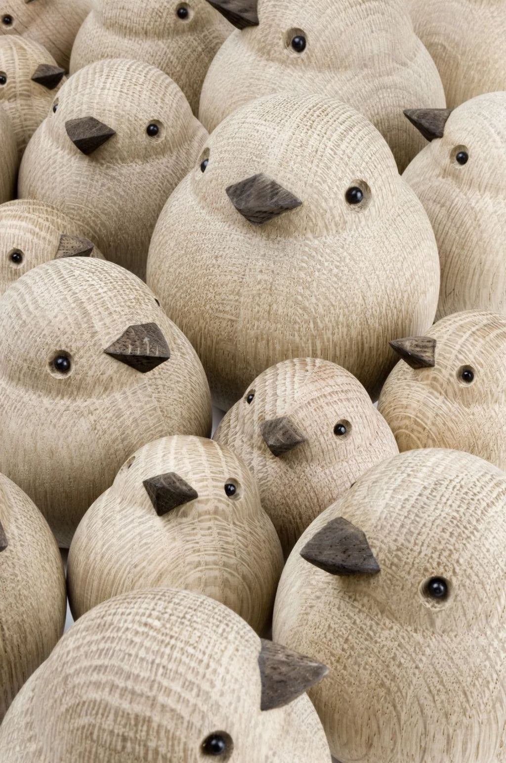 Novoform Design Papa Sparrow Decorative Figure, Natural Oak