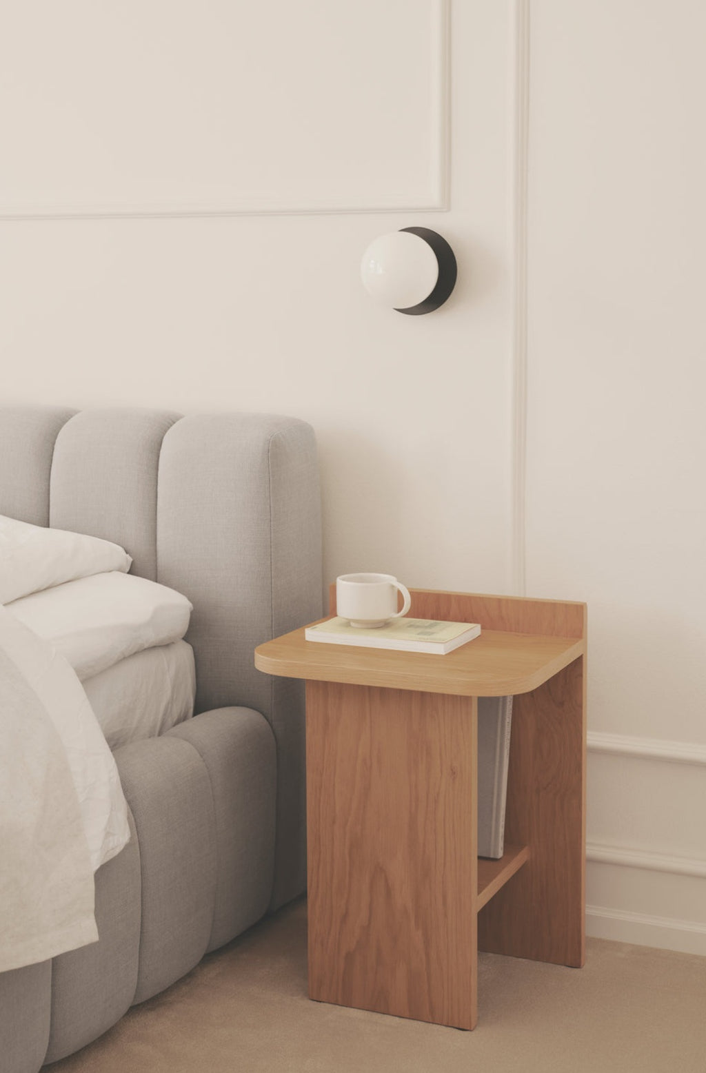 Gejst Ismo Oak Side Table — Sami Kallio Brutalist Minimal Design