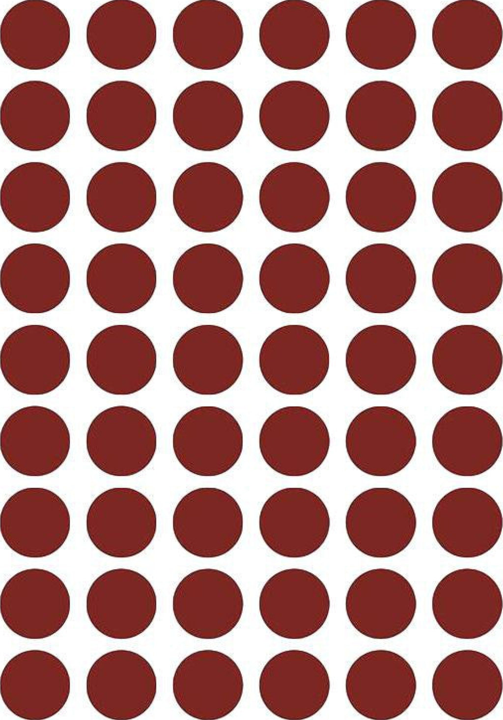 Ferm Living Dots Wallsticker, Red