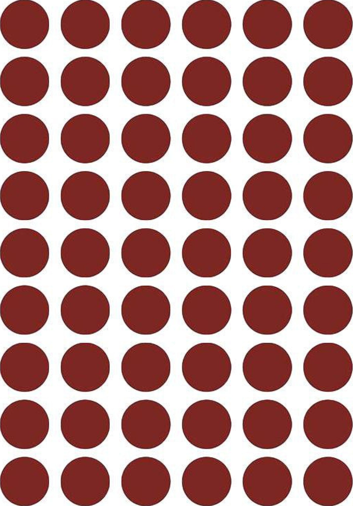 Ferm Living Dots Wallsticker, Red
