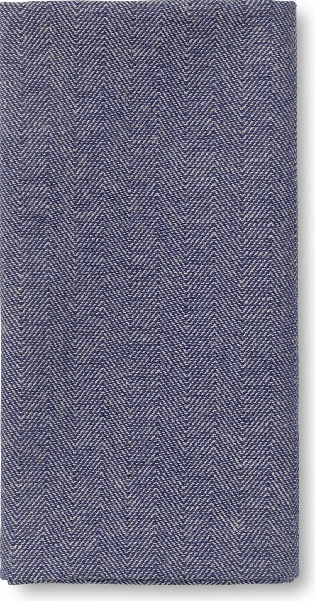 Lyngby Porcelæn Herringbone Napkins 45x45 Cm Blue, 4 Pcs.