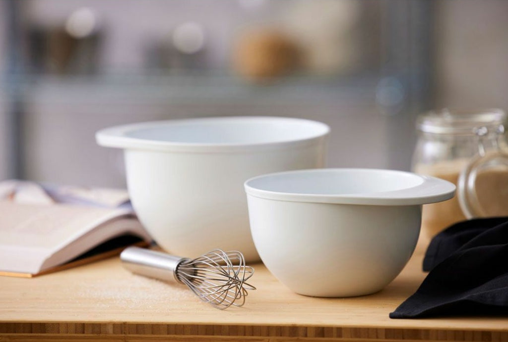 Blomsterbergs Mixing Bowl Set White, 2 pcs.
