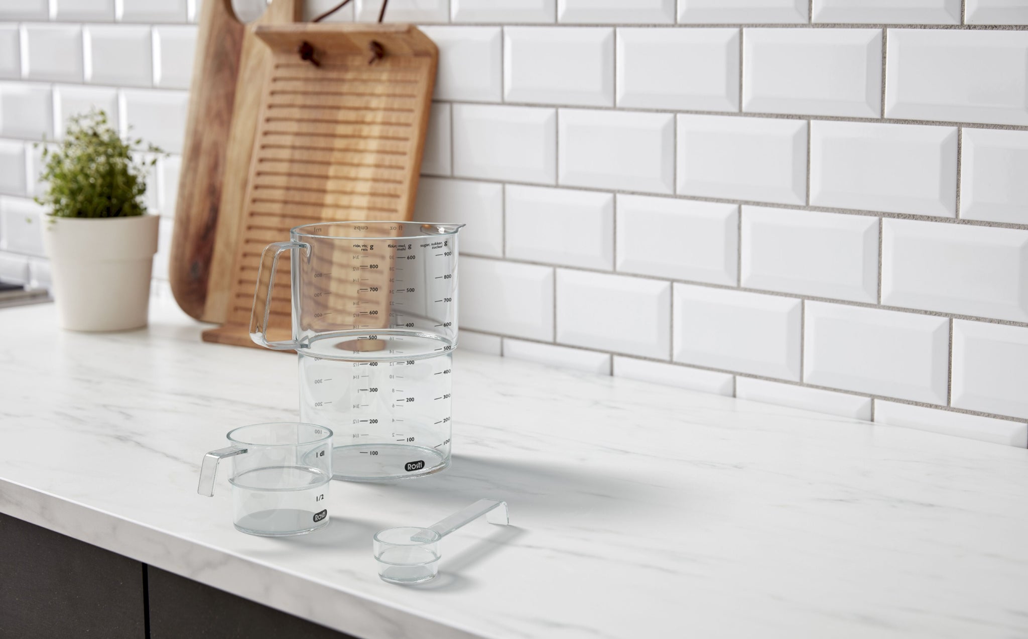 Rosti Mensura Deciliter Measuring Cup 100 Ml, Clear