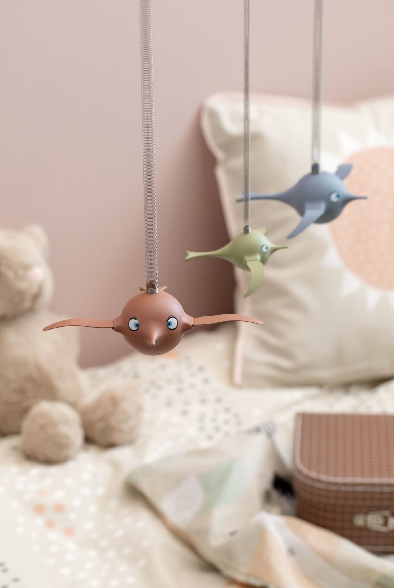 Hoptimist Soft Birdie M, Ruby