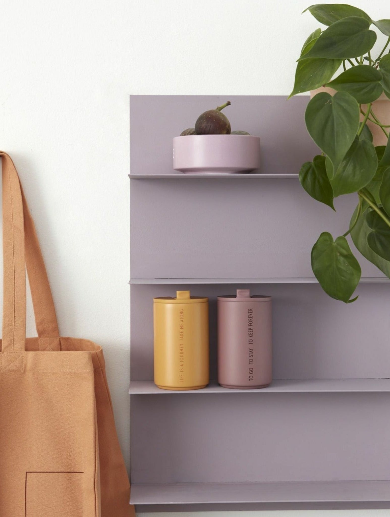 Design Letters Thermo Mug 350 ml, soft orange