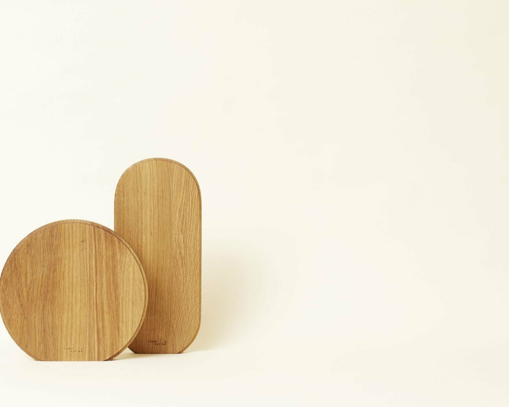 Form & Refine Section Cutting Board. Round