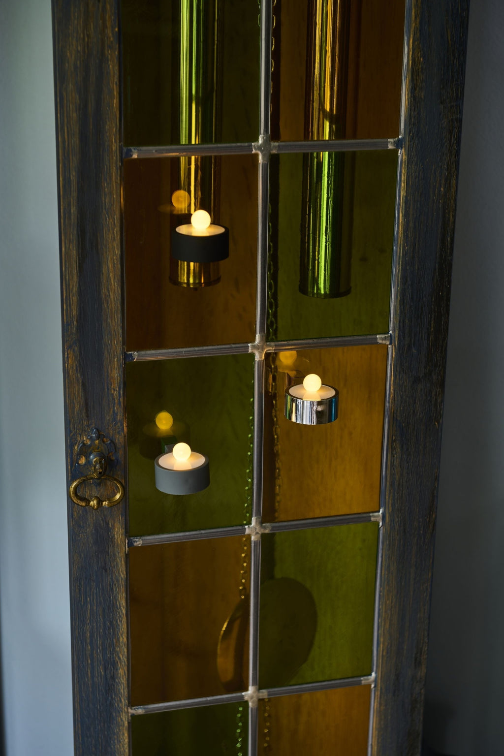 Sirius Amalia Tealight 2 Pcs ø3,9x H1,8 Cm, Dark Grey