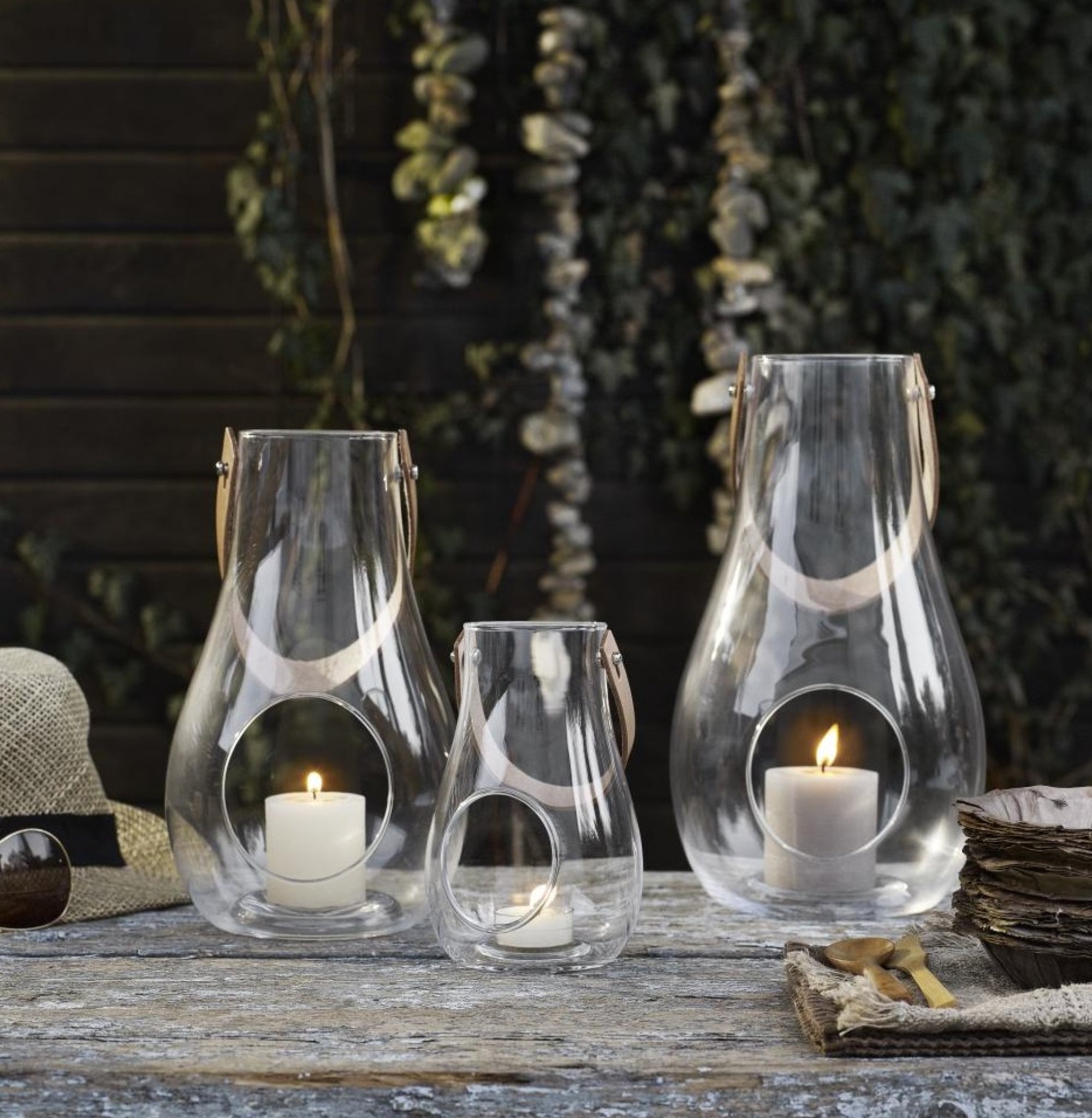 Holmegaard Design With Light Lantern, 45 Cm