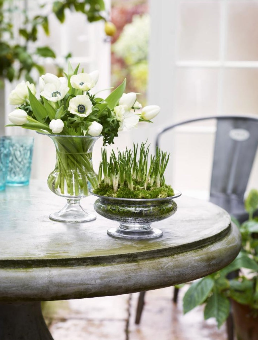 Holmegaard Old English, Flower Bowl, 19 Cm