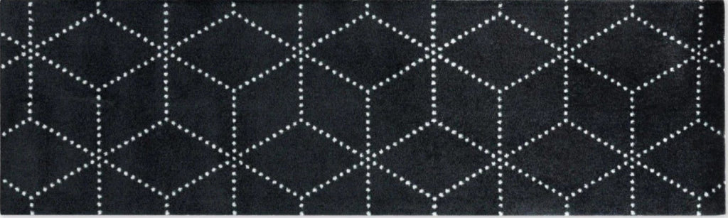 Heymat Doormat Hagl Black, 45x150cm