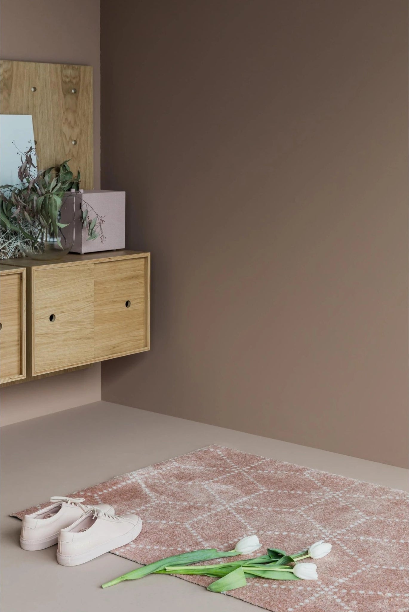 Heymat Doormat Hagl Blush, 85x115cm