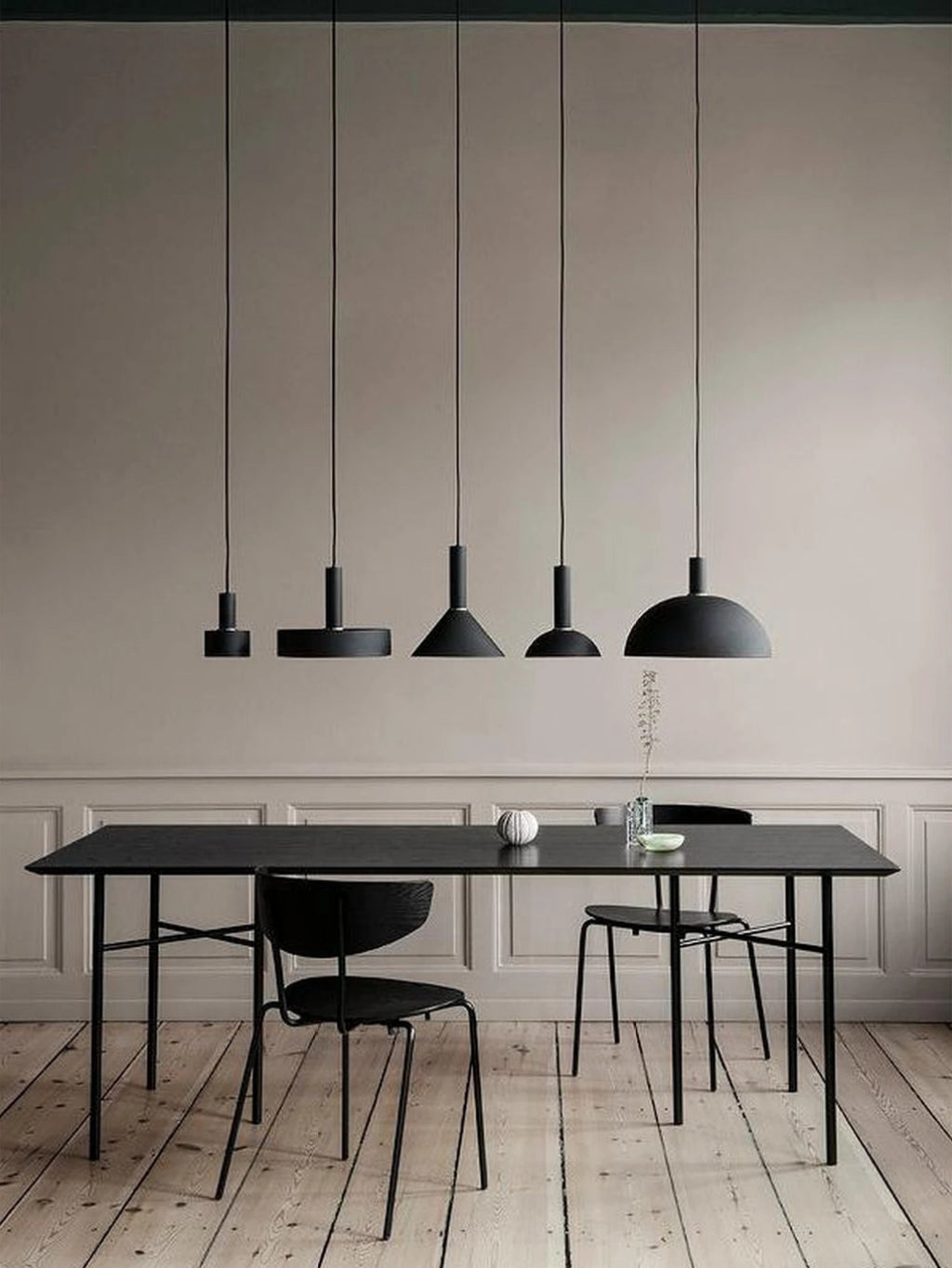 Ferm Living Dome Lampshade, Black